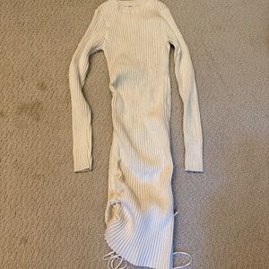 Amazon Cream Sweater Dress Size Small